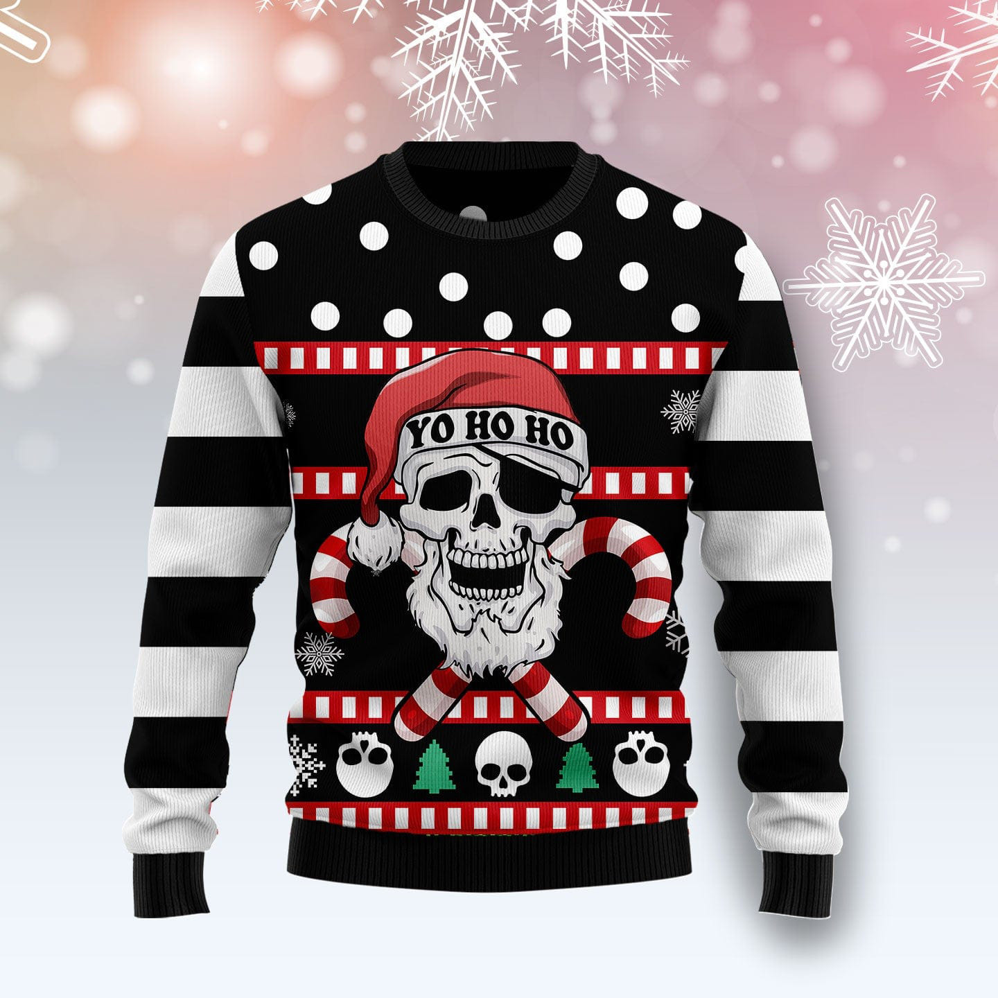 Skull Creepmas Ugly Christmas Sweater Dark Humour Christmas Jumpers Xmas Gifts
