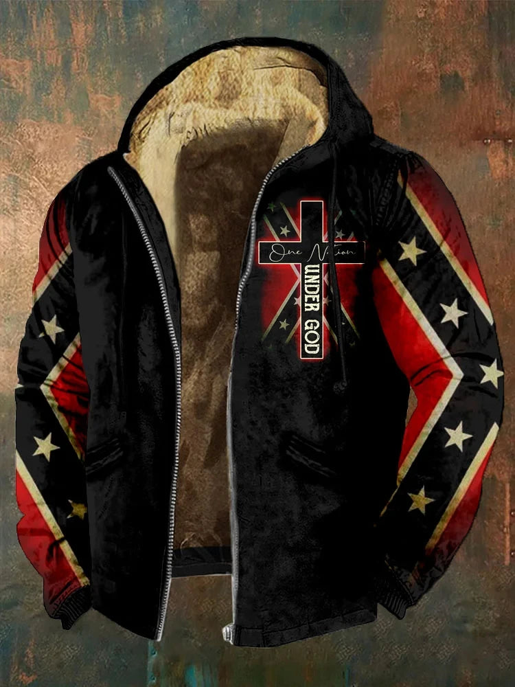 Skull Old Dixie Zip Hoodie Proud Southern Hoodie Lynyrd Skynyrd Merch Gifts For Him