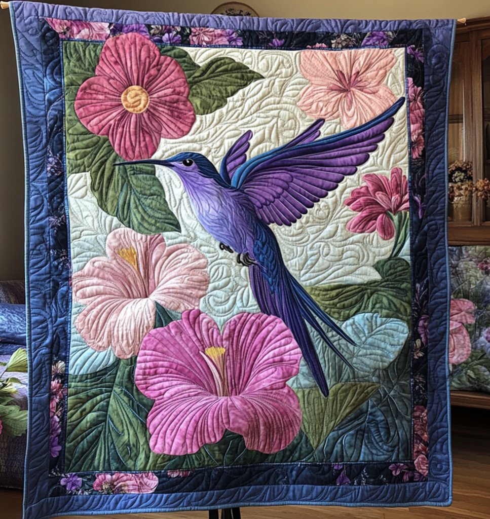 Sky Dancer Quilted Blanket Gift Ideas For Bird Lovers
