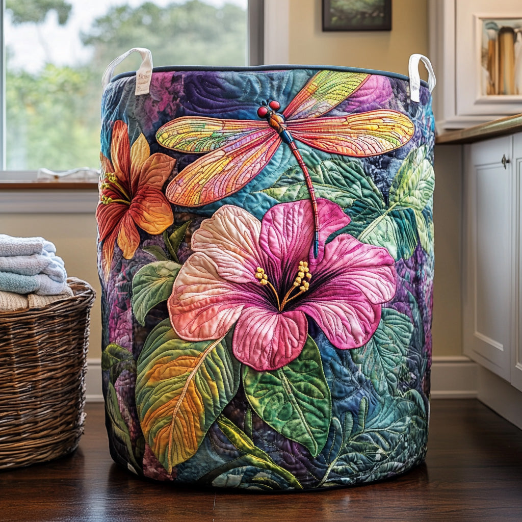 Sky Dancer Quilted Laundry Basket Gift Idea For Busy Families