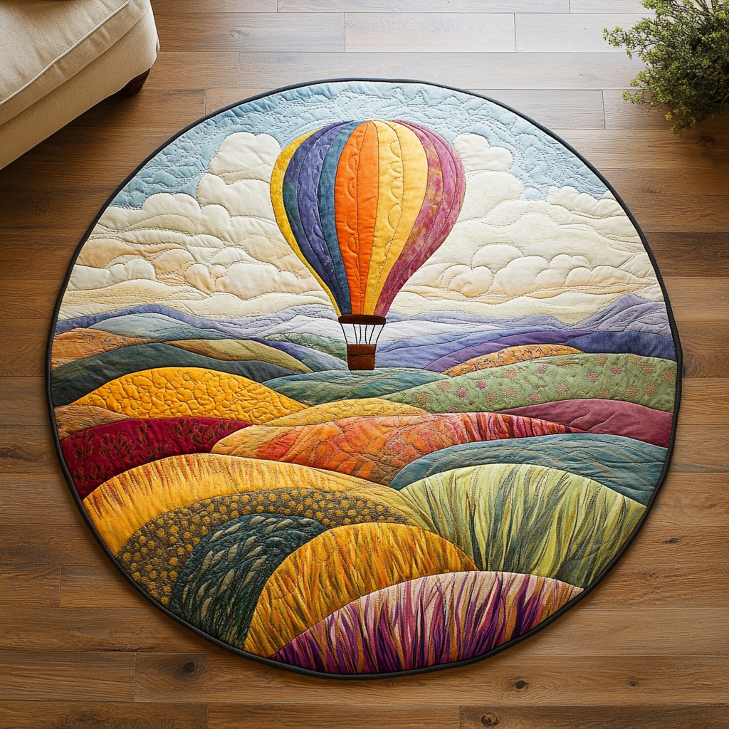 Sky Quilted Round Mat Entryway Design Ideas Great Grandma Gifts For Christmas