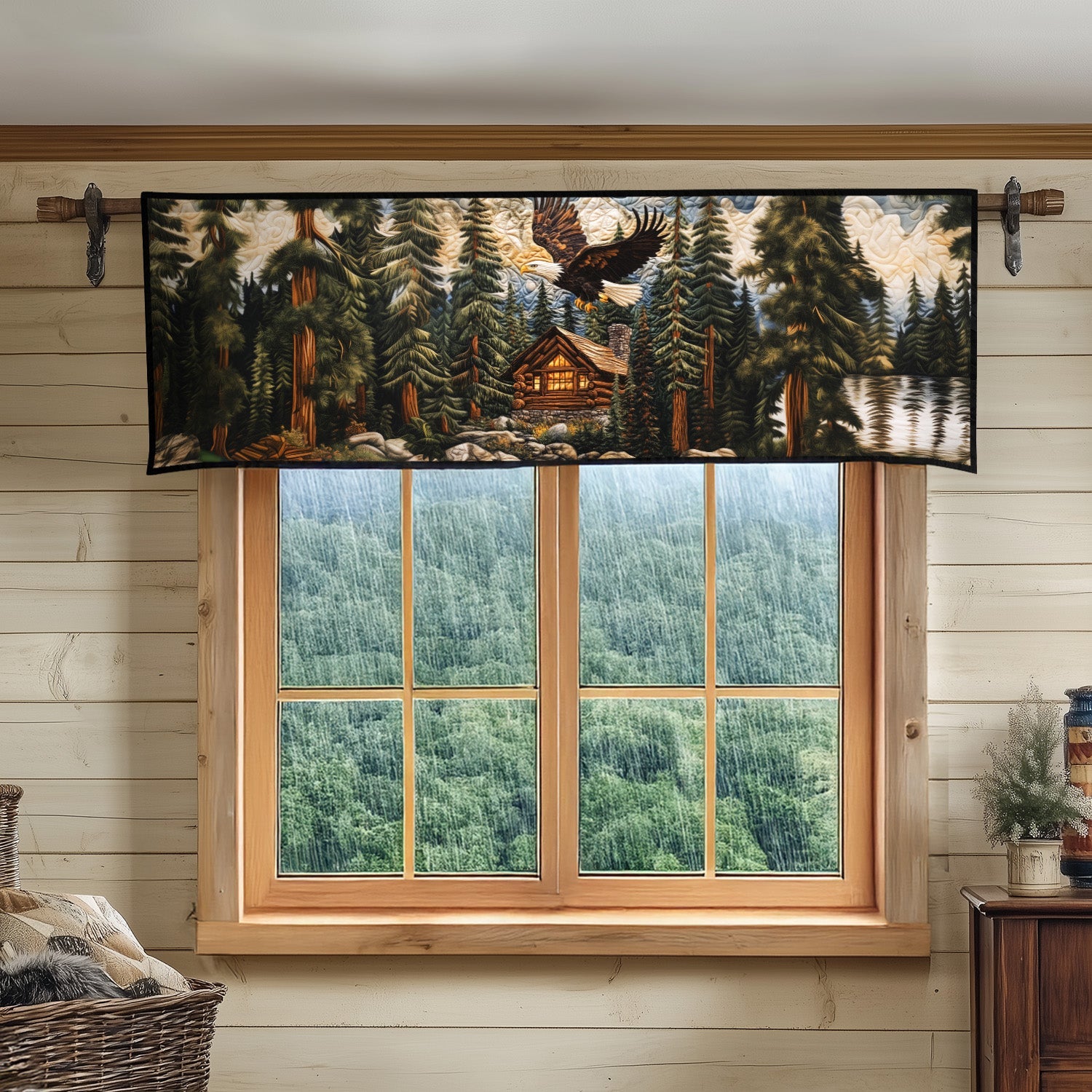 Skyward Bound Quilted Valance Country Style Quilted Valance Christmas Gifts For Relatives