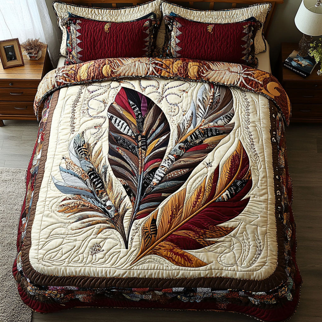 Skyweaver Quilted Bedding Set Duvet Cover Bed Sheet Set Native American Gift Ideas