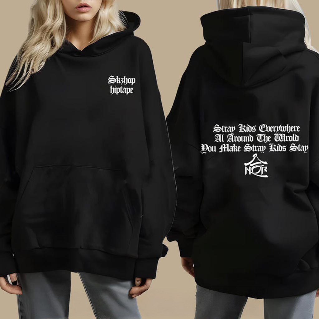 SKZHOP HIPTAPE Hoodie Stray Kids Domiate World Tour In Us Sweatshirt Stray Kids Ate Tshirt SKZHOP HIPTAPE Hoodie Stray Kids Domiate World Tour In Us Sweatshirt Stray Kids Ate Tshirt