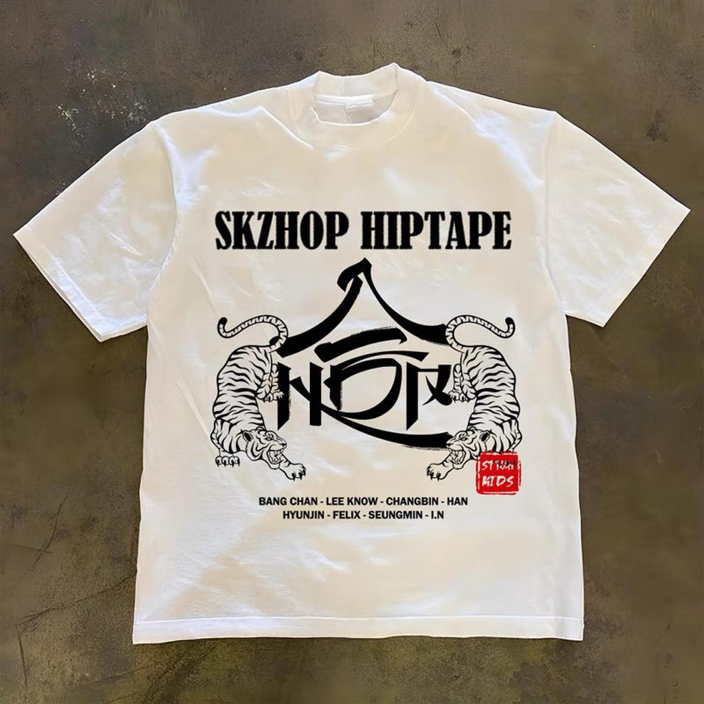 SKZHOP HIPTAPE Tshirt Stray Kids Hop Shirt Stray Kids Domiate World Tour Sweatshirt Stray SKZHOP HIPTAPE Tshirt Stray Kids Hop Shirt Stray Kids Domiate World Tour Sweatshirt Stray