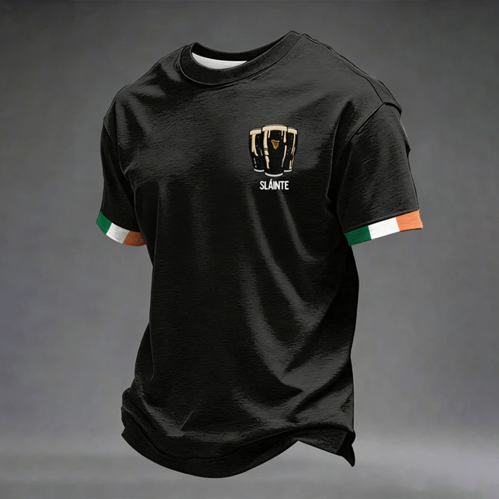 Slainte Guinness Beer Saint Patrick's Day T-Shirt St Paddy Day Clothes Present Ideas