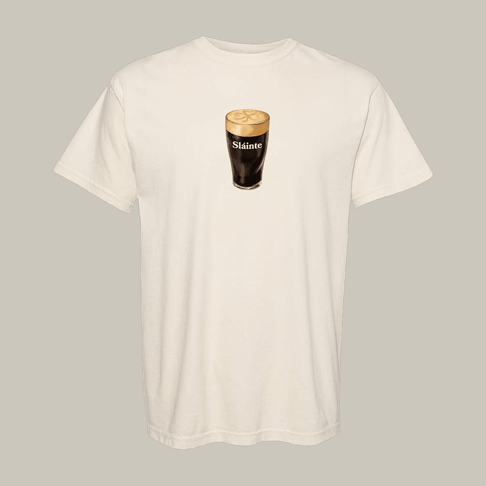 Slainte St Patrick's Day Barstool Sports T-Shirt Guinness Is Good For You Shirt St Patricks Stuff