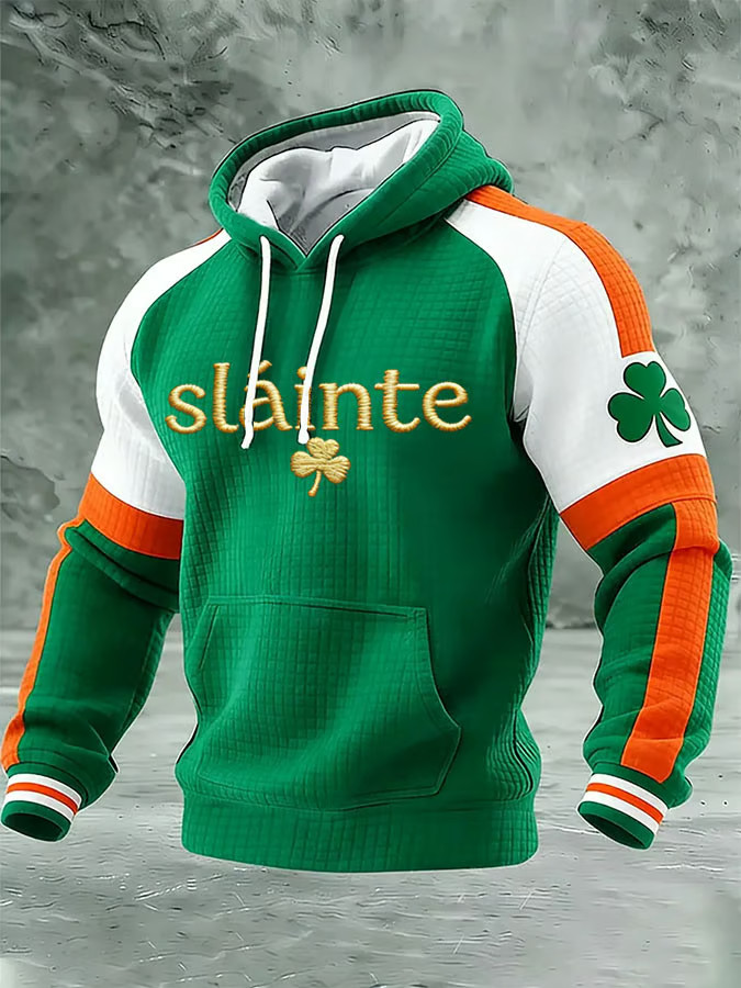 Slainte St Patrick's Day Hoodie St Patricks Outfit St Patty's Gift For Irish