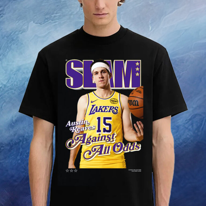 SLAM 260 Cover Tee Austin Reaves Against All Odds Los Angeles Laker T-Shirt Gifts For Fans SLAM 260 Cover Tee Austin Reaves Against All Odds Los Angeles Laker T-Shirt Gifts For Fans