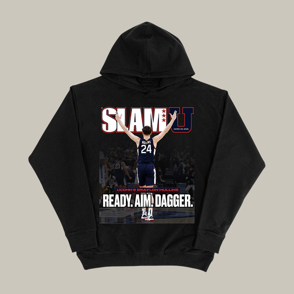 SLAM Braylon Mullins Uconn Huskies Hoodie 2026 Basketball Final Four Apparel Gift Idea