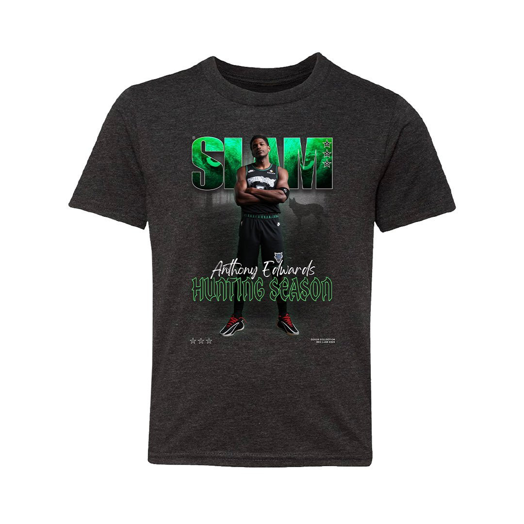 SLAM Cover Anthony Edwards T-Shirt 90s NBA Vintage Aesthetic Shirt Basketball Lover Gear