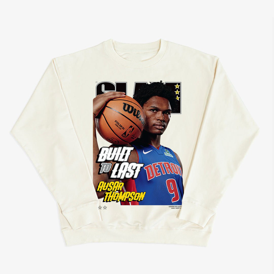 SLAM Cover Ausar Thompson Basketball Sweatshirt Detroit Pistons Apparel Gift For Him