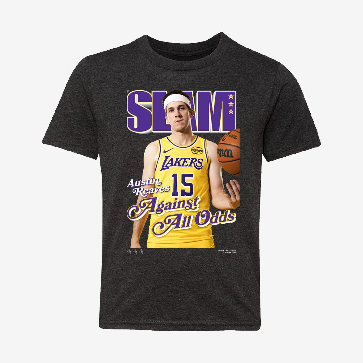 SLAM Cover Austin Reaves Basketball T-Shirt Austin Reaves Clothes Basketball Lover Present