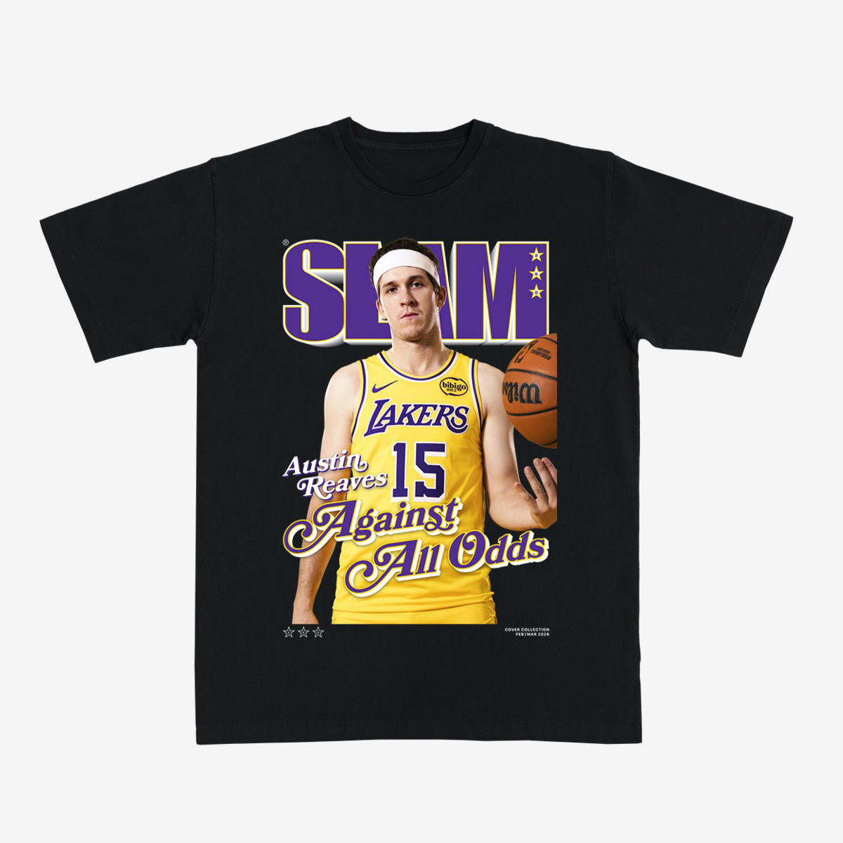 SLAM Cover Austin Reaves Basketball T-Shirt Wichita State Shockers Merch Game Day Gift For Fans