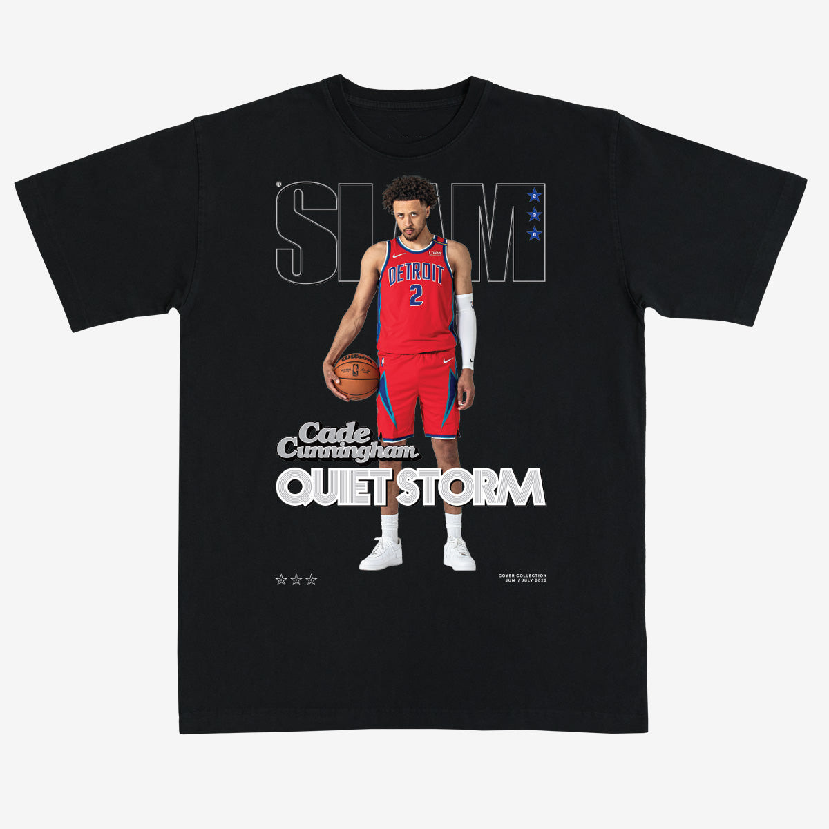 SLAM Cover Cade Cunningham Basketball T-Shirt Game Day Shirt Cade Cunningham Lover Gift