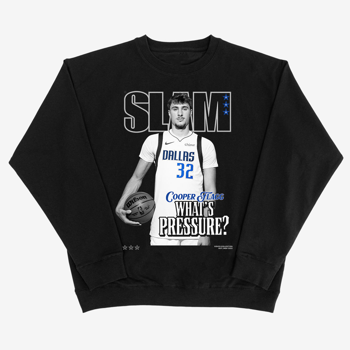 SLAM Cover Cooper Flagg Basketball Sweatshirt Game Day Clothing Cooper Flagg Fan Gift