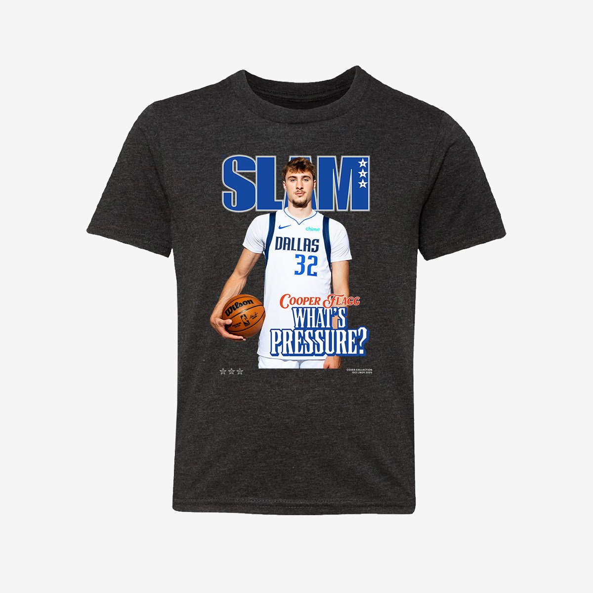 SLAM Cover Cooper Flagg Basketball T-Shirt 90s NBA Vintage Aesthetic Clothes Present For Cooper Flagg Fans