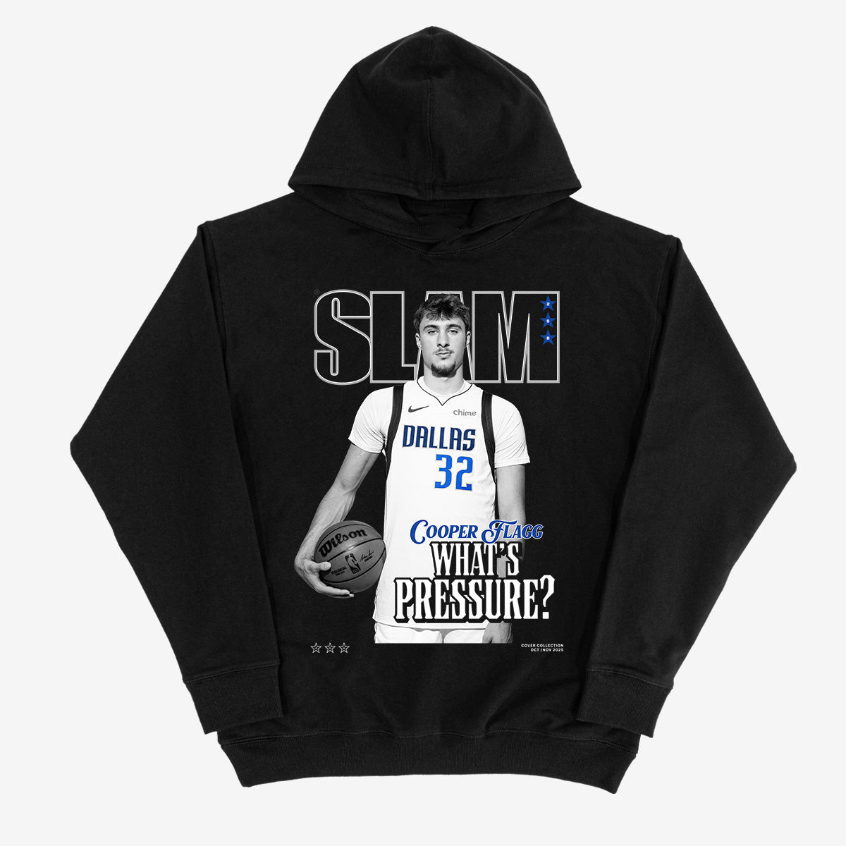 SLAM Cover Cooper Flagg Hoodie Dallas Mavericks Hooded Sweatshirt Basketball Gear