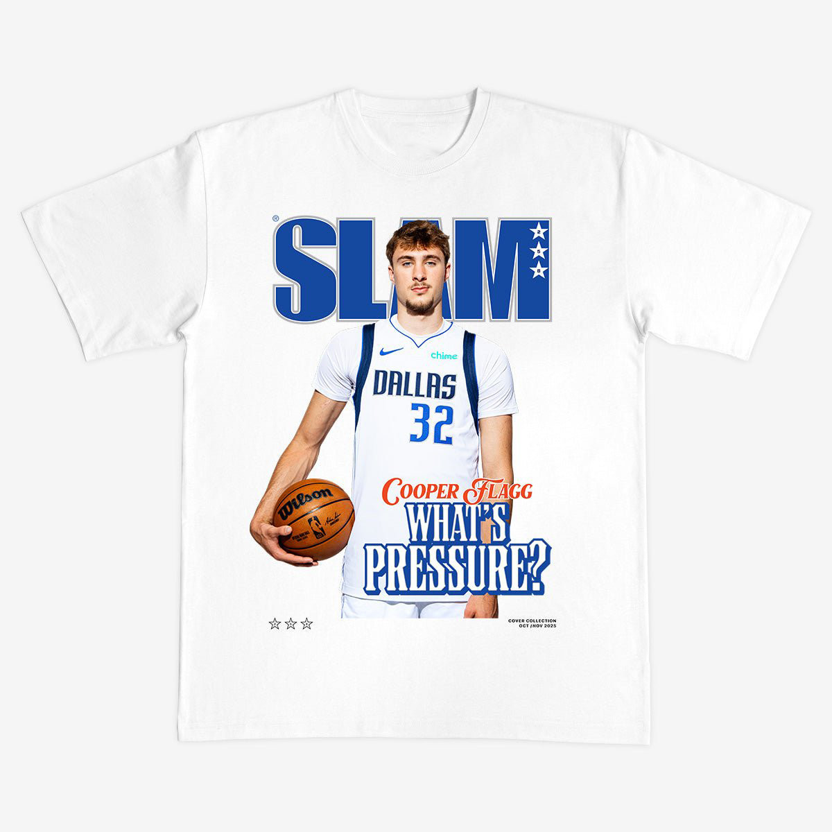 SLAM Cover Cooper Flagg T-Shirt Basketball Fan Tee Best Present For Husband