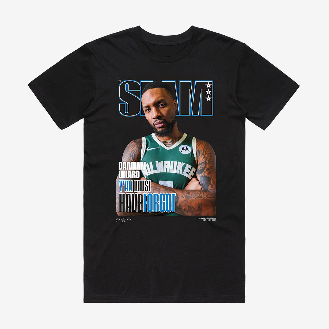 SLAM Cover Damian Lillard Basketball T-Shirt Portland Trail Blazers Fan Shirt Damian Lillard Lover Gift