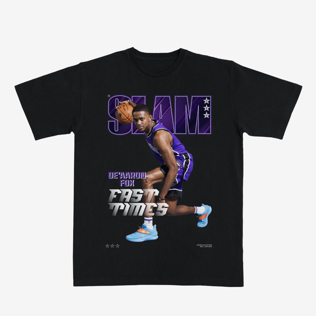 SLAM Cover De'Aaron Fox Basketball T-Shirt Game Day Clothing Basketball Lover Present Idea