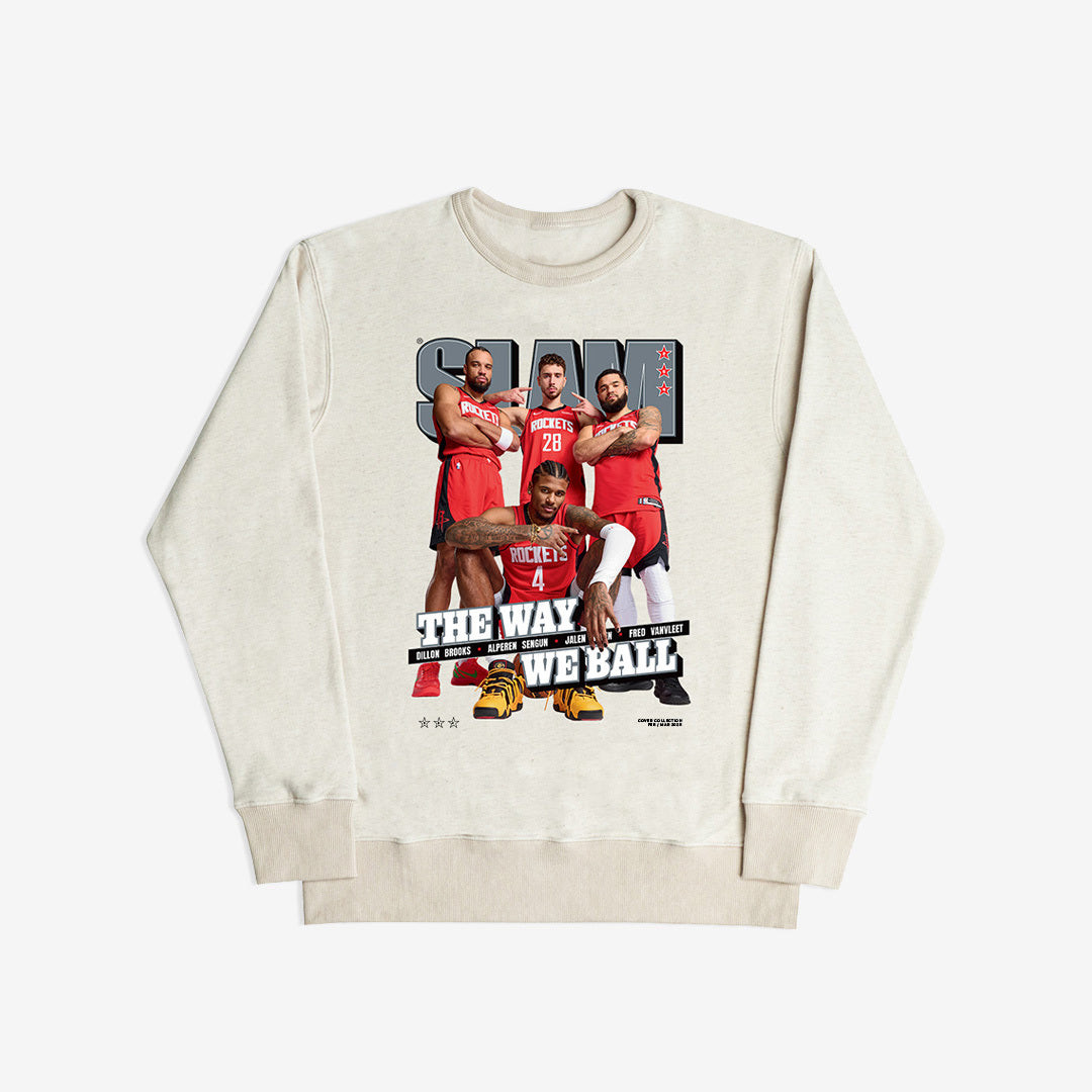 SLAM Cover Houston Rockets The Way The Born Sweatshirt Basketball Apparel Cool Gift For Fans