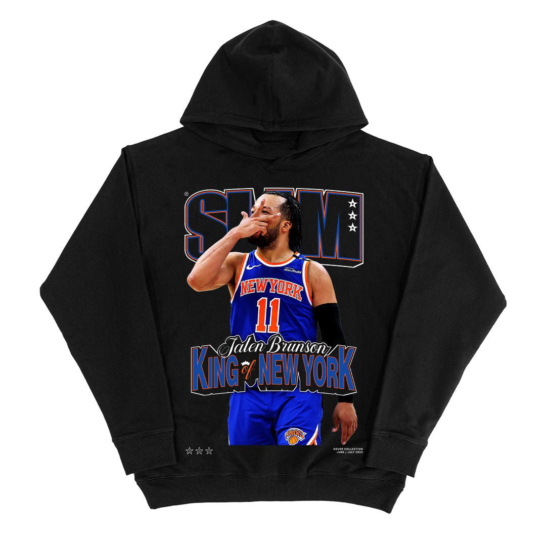 SLAM Cover Jalen Brunson Basketball Hoodie Jalen Brunson Apparel Gift For Basketball Lovers