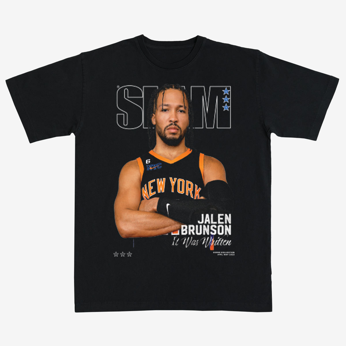SLAM Cover Jalen Brunson Basketball T-Shirt Jalen Brunson Apparel Birthday Gift For Fans