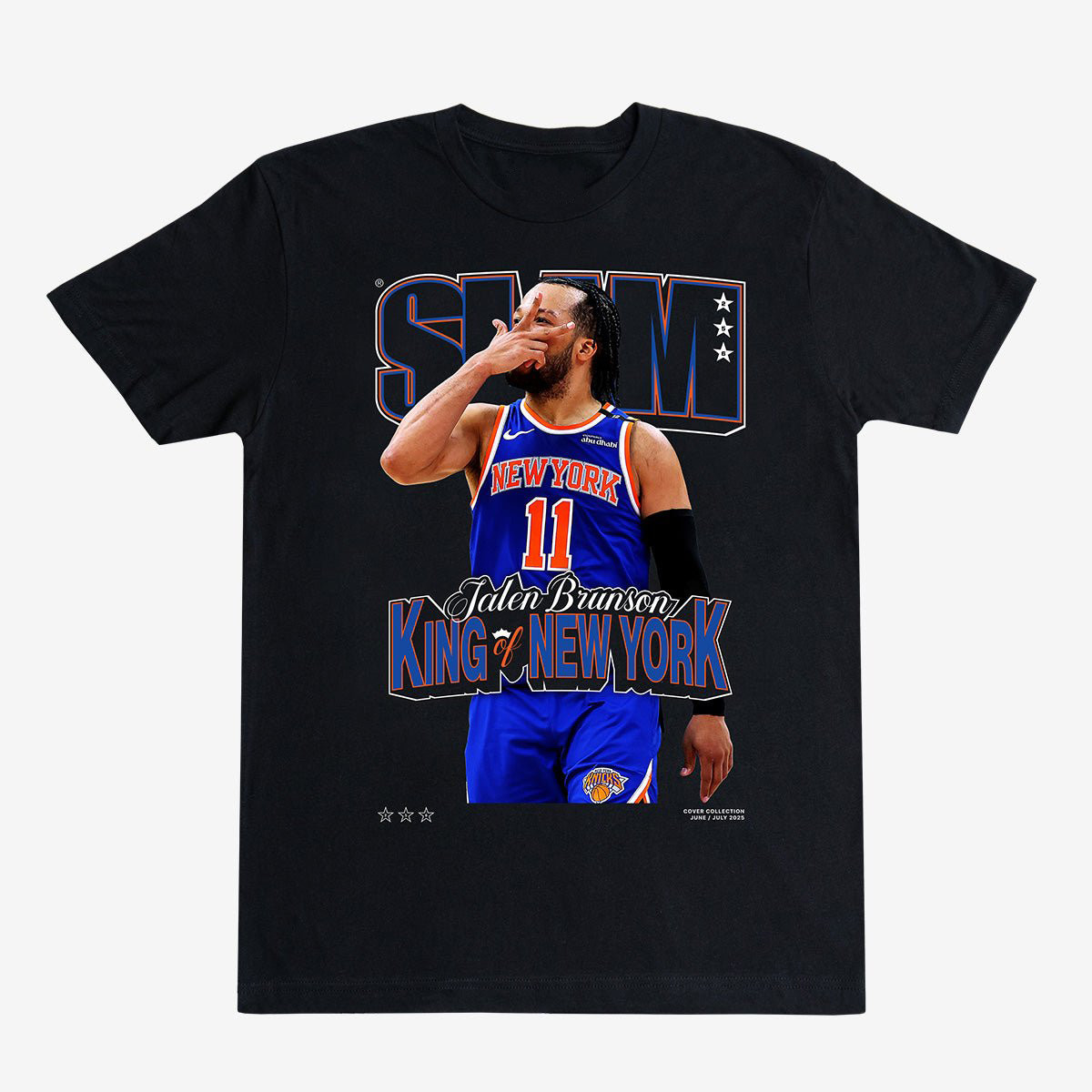 SLAM Cover Jalen Brunson Basketball T-Shirt Jalen Brunson Lover Tee Basketball Gears
