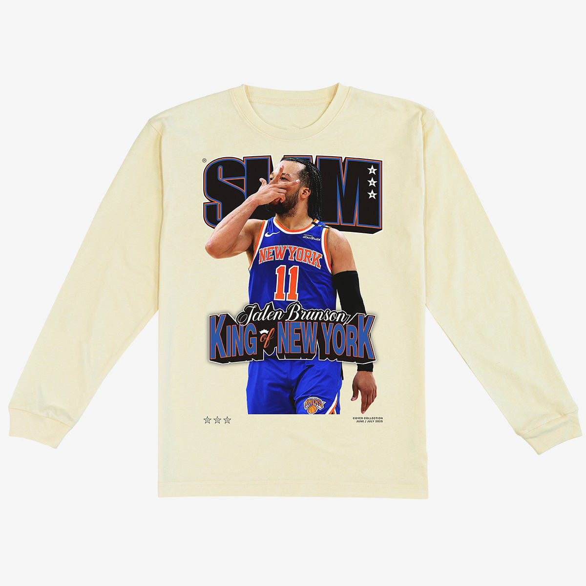 SLAM Cover Jalen Brunson Game Day Sweatshirt NBA Apparel New York Knicks Lover Gift