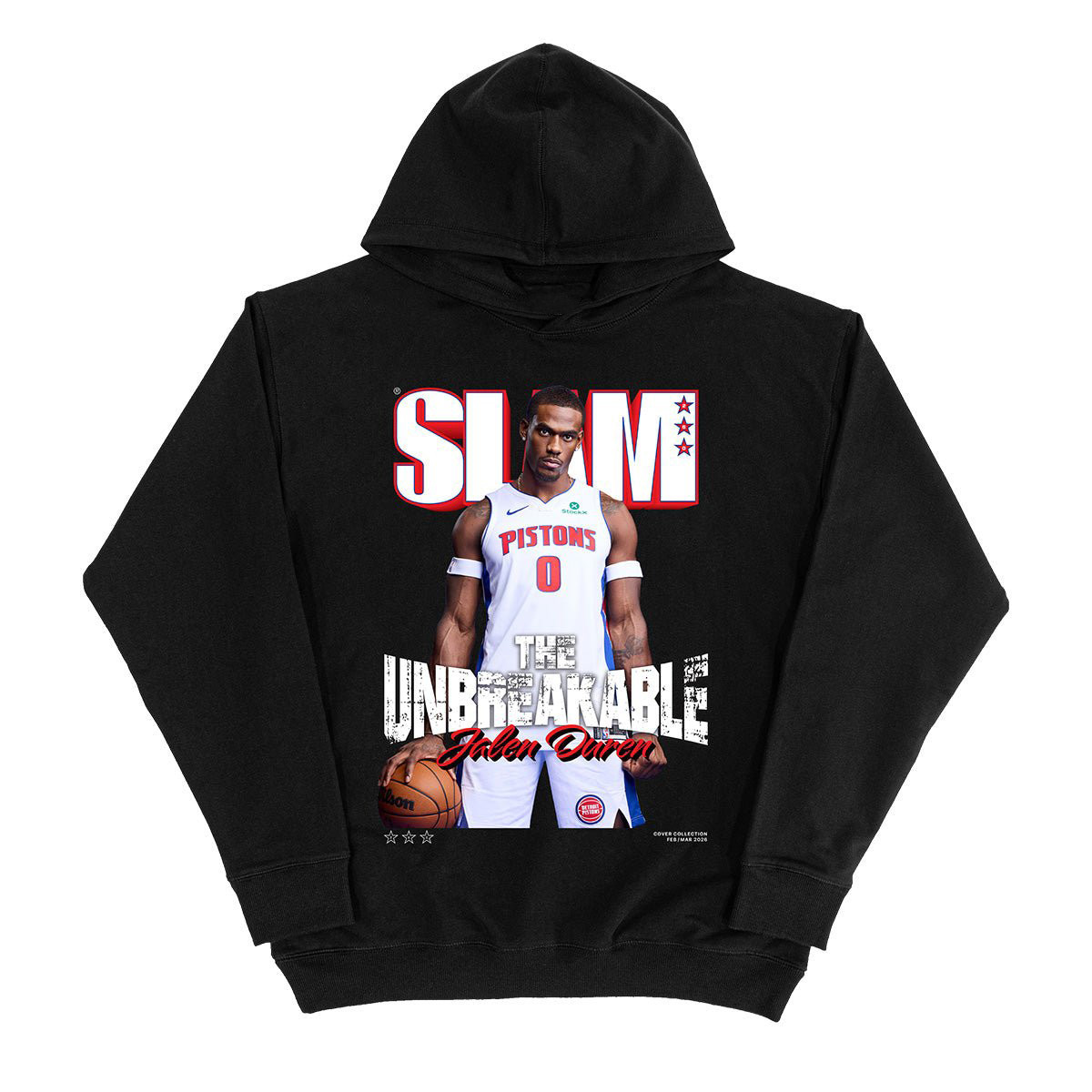 SLAM Cover Jalen Duren Basketball Hoodie Jalen Duren Apparel Basketball Lover Gift For Him