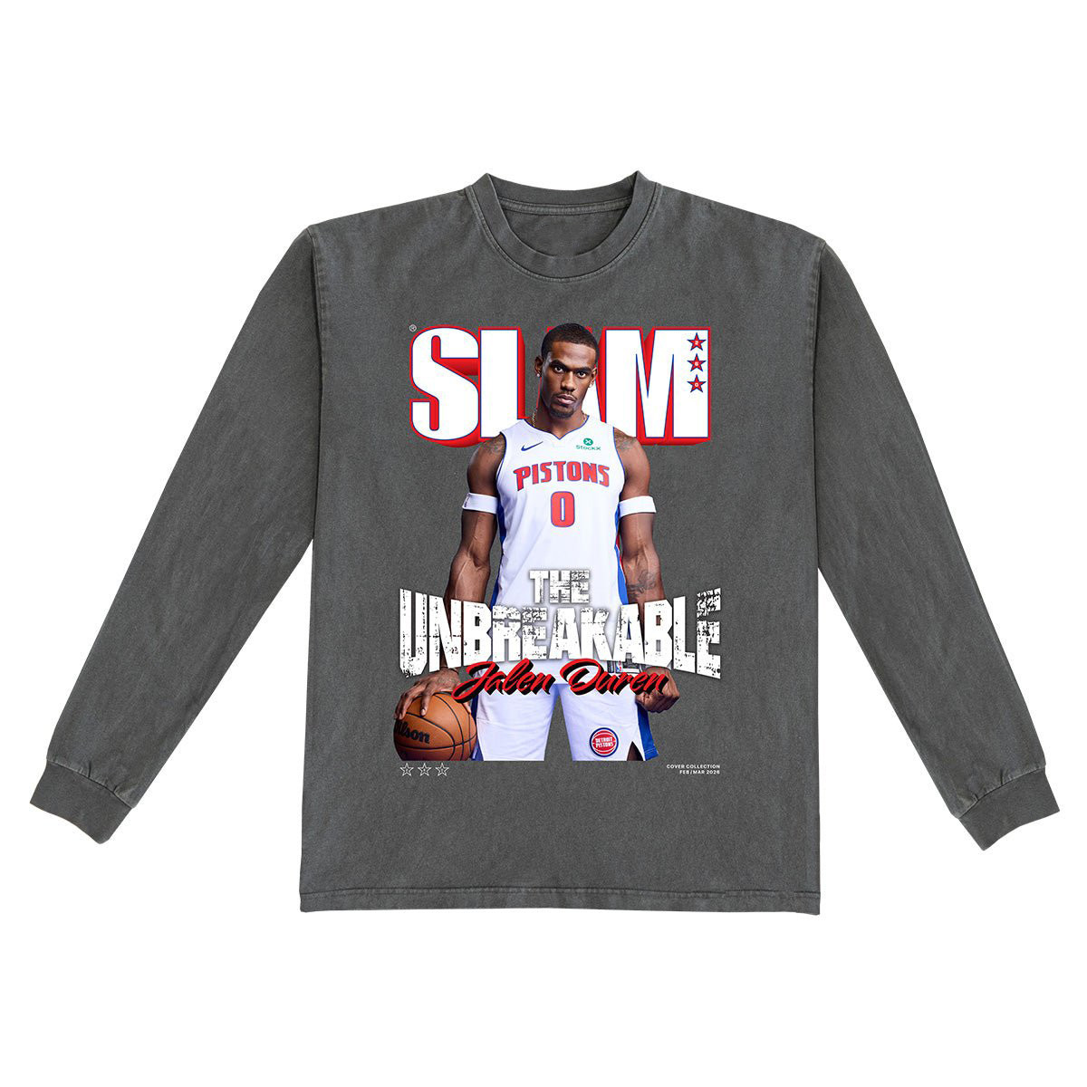 SLAM Cover Jalen Duren Basketball Long Sleeve Shirt Game Day Clothing Great Gift For Father