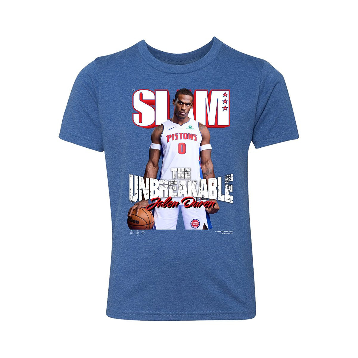 SLAM Cover Jalen Duren T-Shirt 90s NBA Vintage Aesthetic Merch Basketball Gift For Jaden Duren Fans