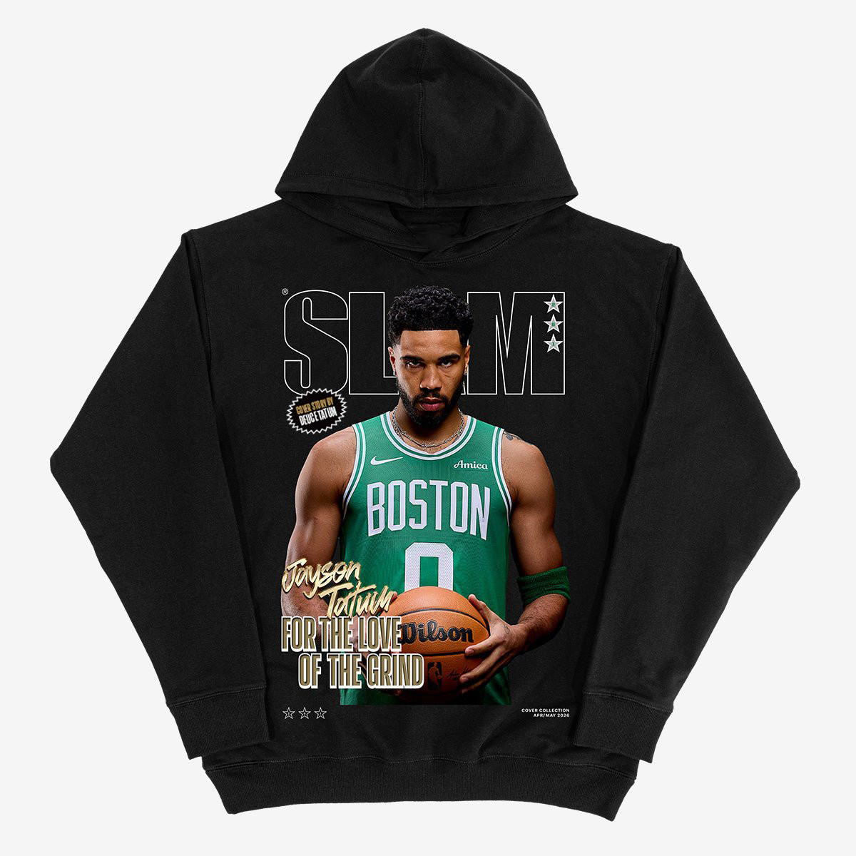 SLAM Cover Jayson Tatum Basketball Hoodie Game Day Clothing Basketball Lover Present
