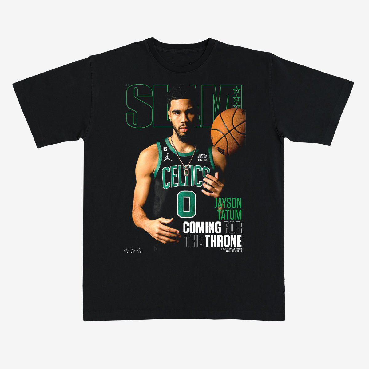 SLAM Cover Jayson Tatum Basketball T-Shirt Game Day Merch Great Gift For Basketball Lovers