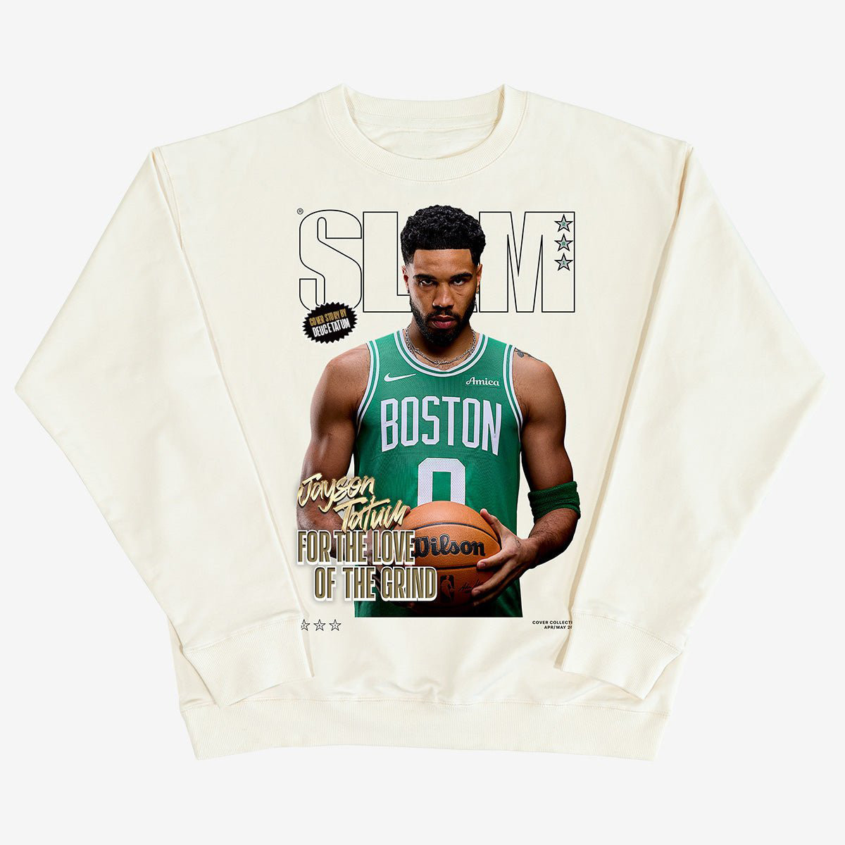 SLAM Cover Jayson Tatum Sweatshirt Basketball Apparel Game Day Gift For Wife