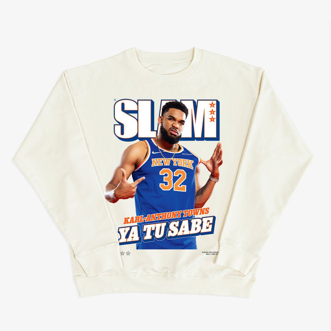 SLAM Cover Karl Anthony Towns Sweatshirt Basketball Apparel Karl Anthony Towns Lover Gift