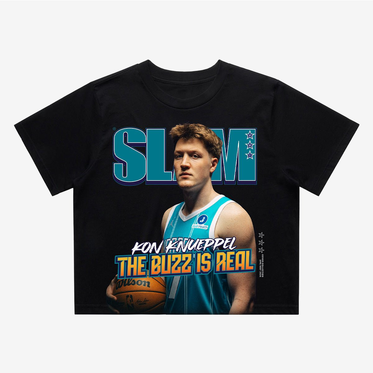SLAM Cover Kon Knueppel Basketball Crop Top Kon Knueppel Merch Present For Best Friends