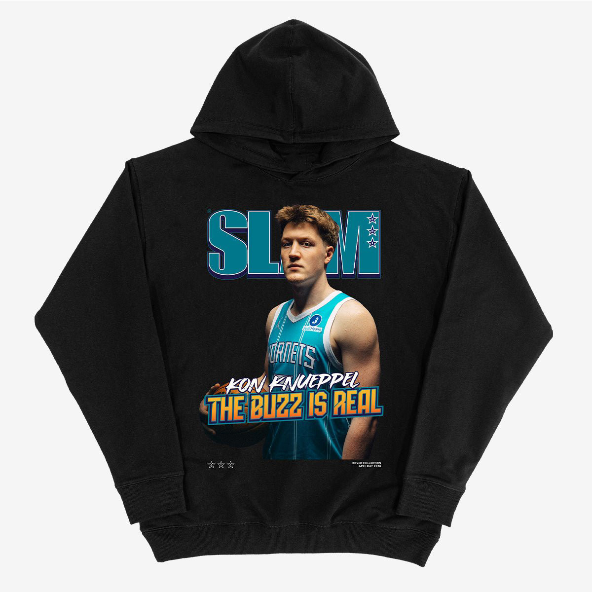 SLAM Cover Kon Knueppel Basketball Hoodie Charlotte Hornets Apparel Best Fan Gifts