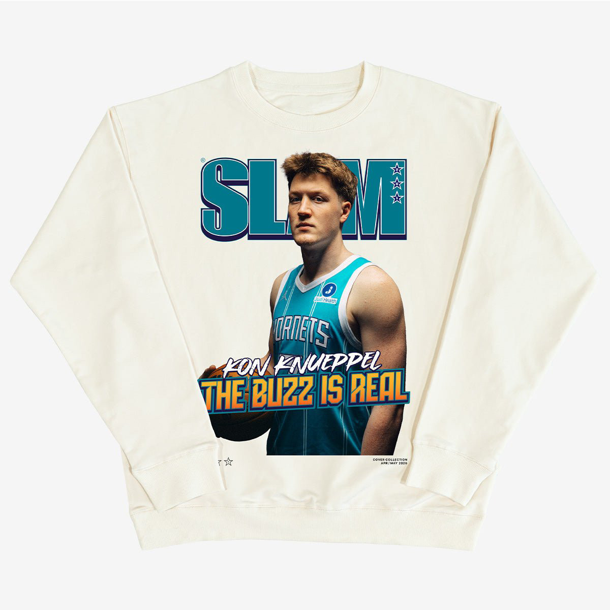 SLAM Cover Kon Knueppel Basketball Sweatshirt Game Day Clothing Basketball Gear