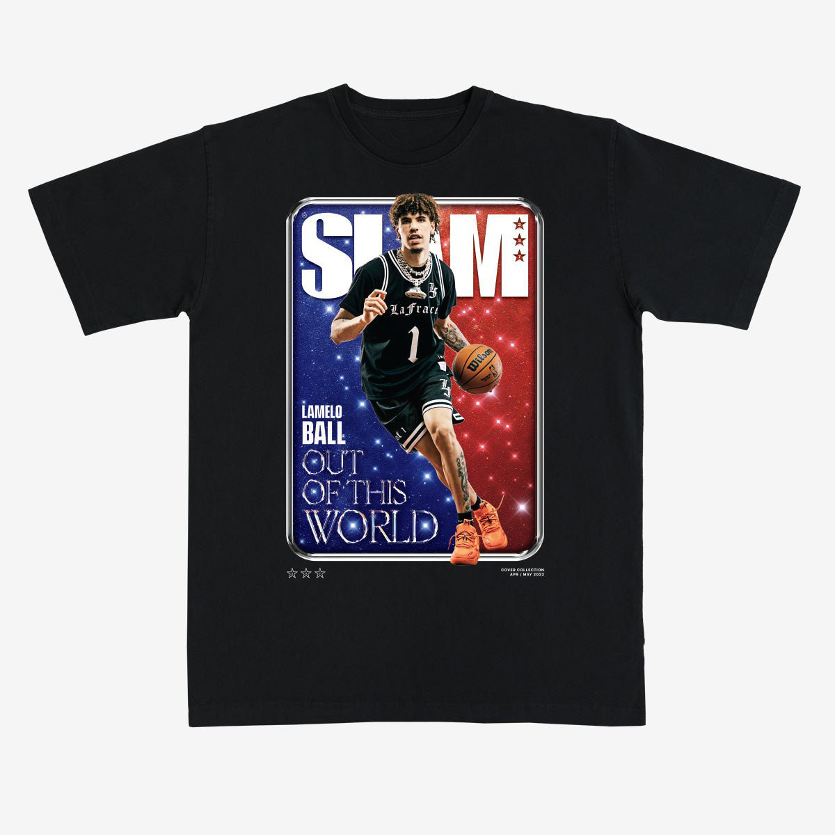 SLAM Cover LaMelo Ball Basketball T-Shirt Game Day Merch Basketball Lover Gift