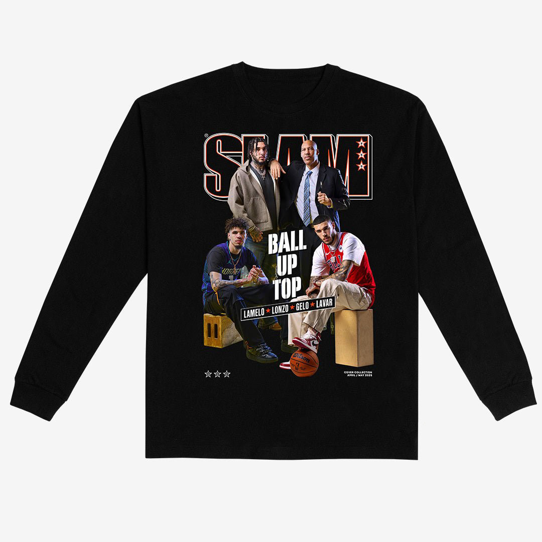 SLAM Cover LaMelo Lonzo LiAngelo LaVar Long Sleeve Shirt Basketball Merch Great Gift For Fans