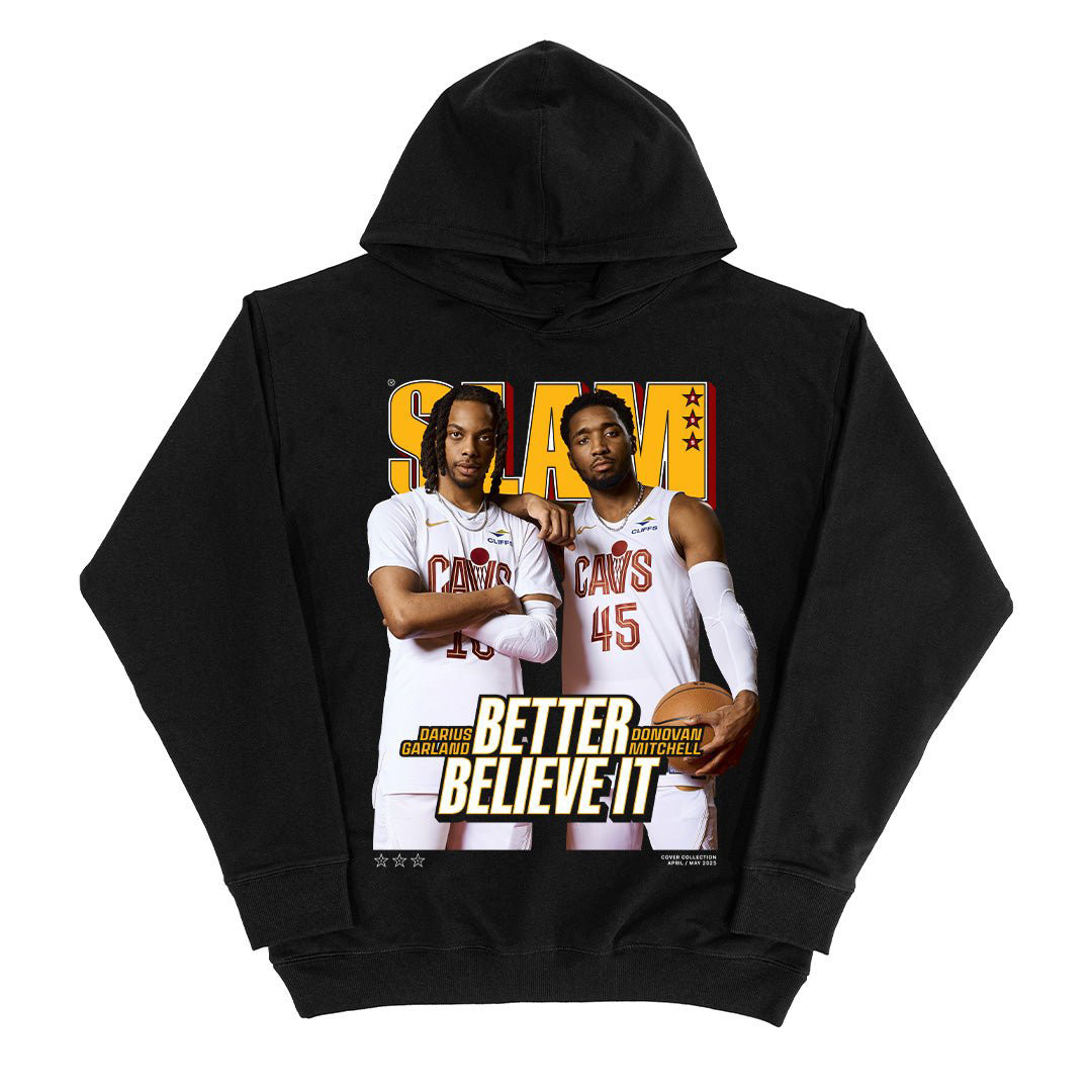 SLAM Cover Mitchell And Garland Basketball Hoodie Game Day Clothing Basketball Fans Gear