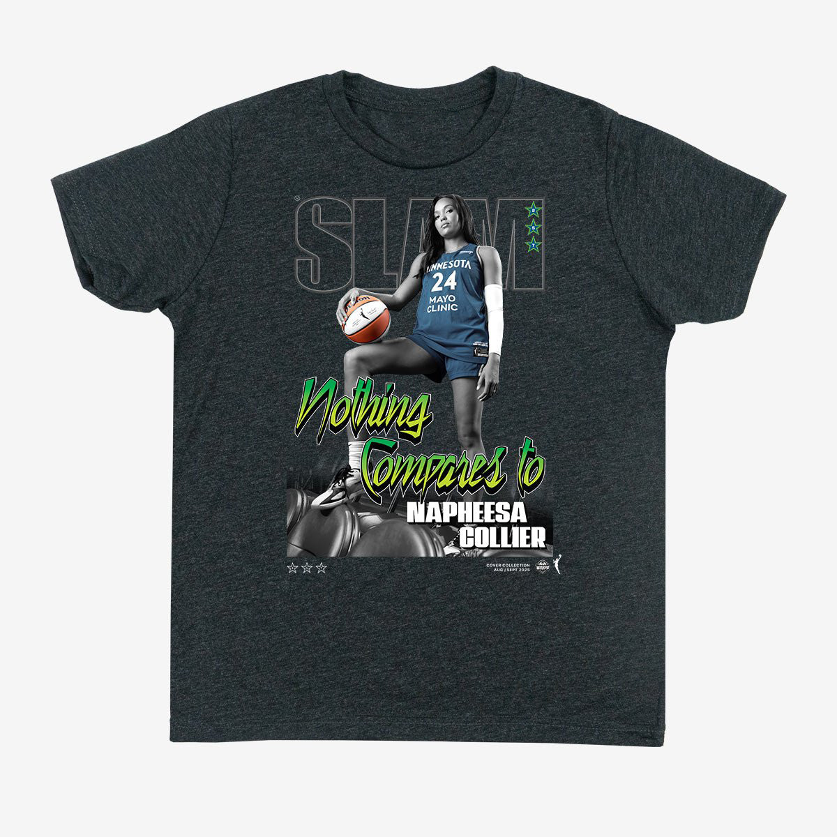 SLAM Cover Napheesa Collier T-Shirt Basketball Lover Shirt Best Gift For Huge Fans