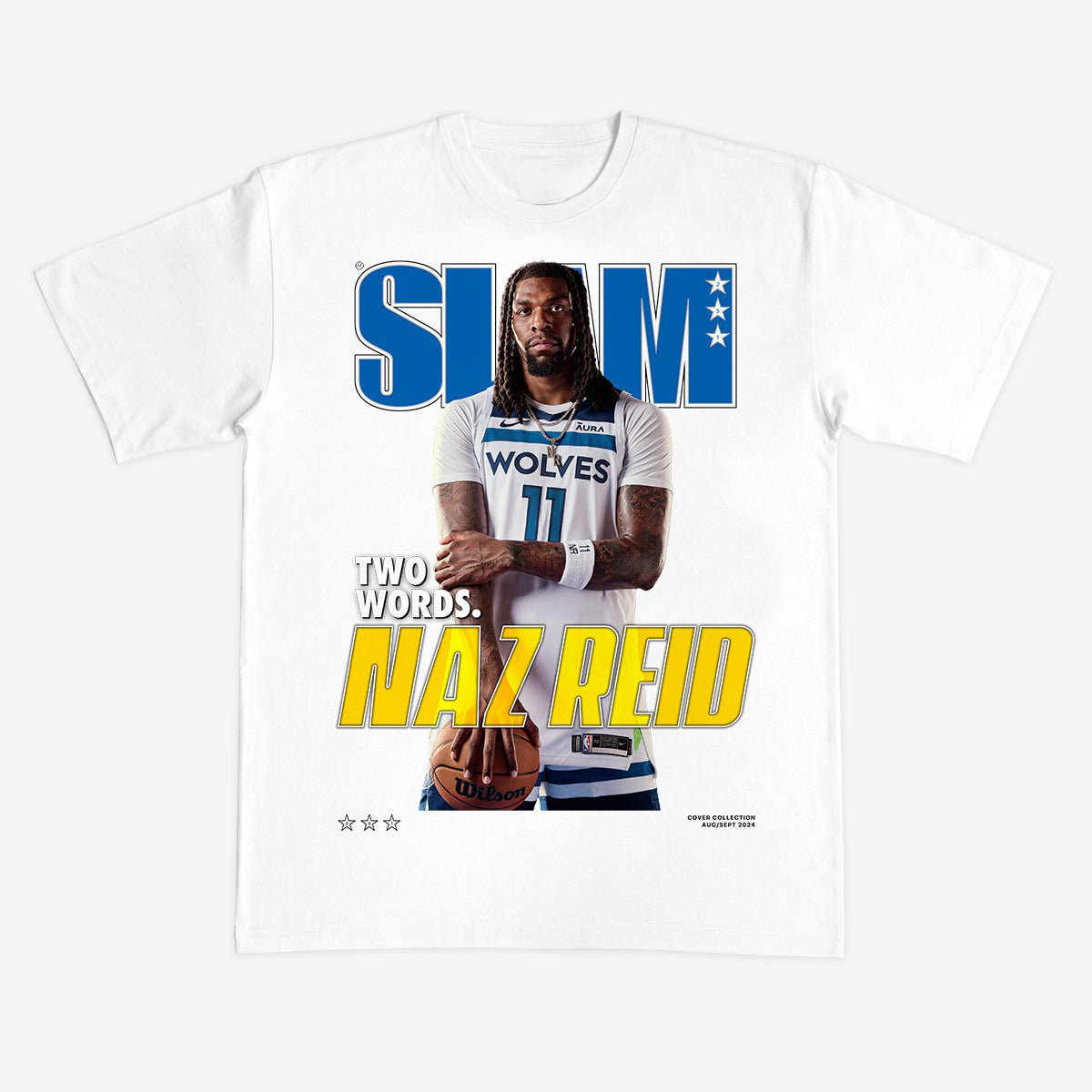 SLAM Cover Naz Reid Basketball T-Shirt Naz Reid Merch Game Day Gift For Fans