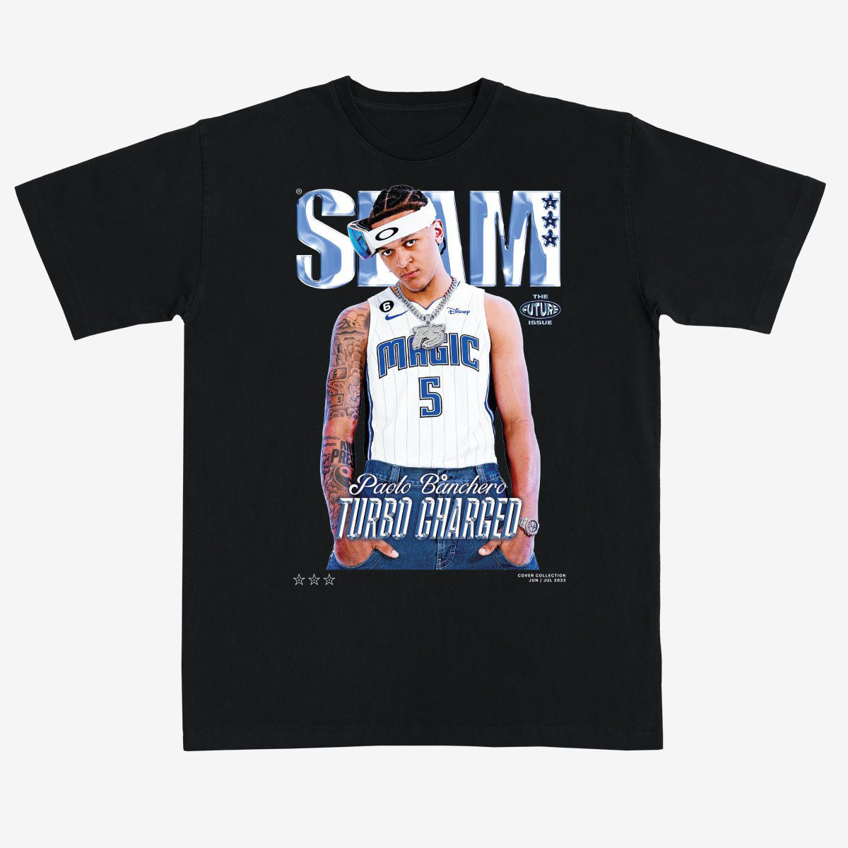 SLAM Cover Paolo Banchero Basketball T-Shirt Game Day Clothing Basketball Lover Gift