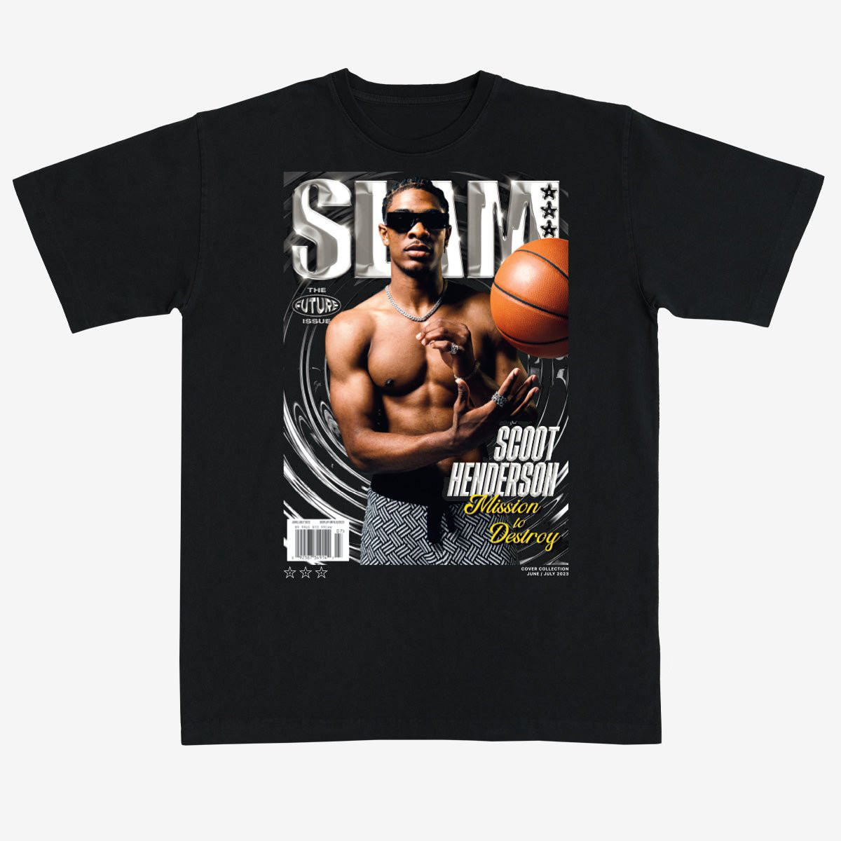 SLAM Cover Scoot Henderson T-Shirt Basketball Clothes Scoot Henderson Lovers Gift
