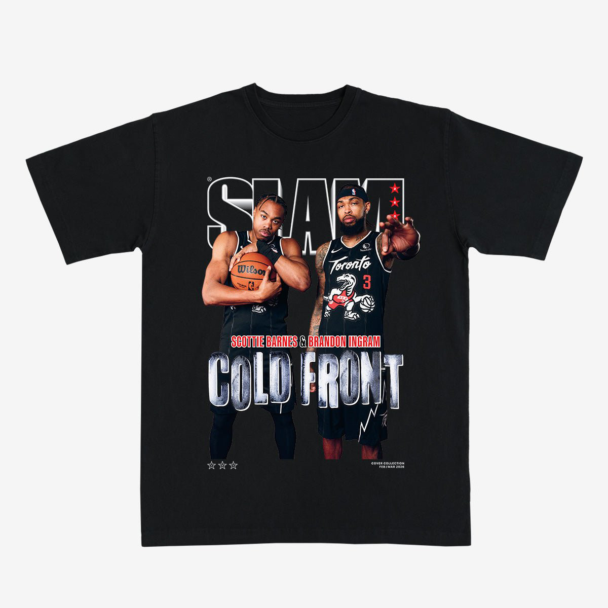 SLAM Cover Scottie Barnes And Brandon Ingram T-Shirt Basketball Clothes Best Fan Gift