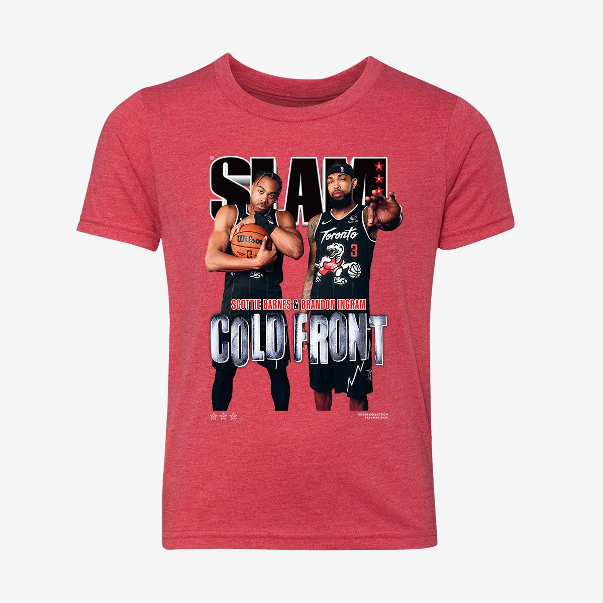 SLAM Cover Scottie Barnes And Brandon Ingram T-Shirt Game Day Clothes Unique Gift For Boyfriend