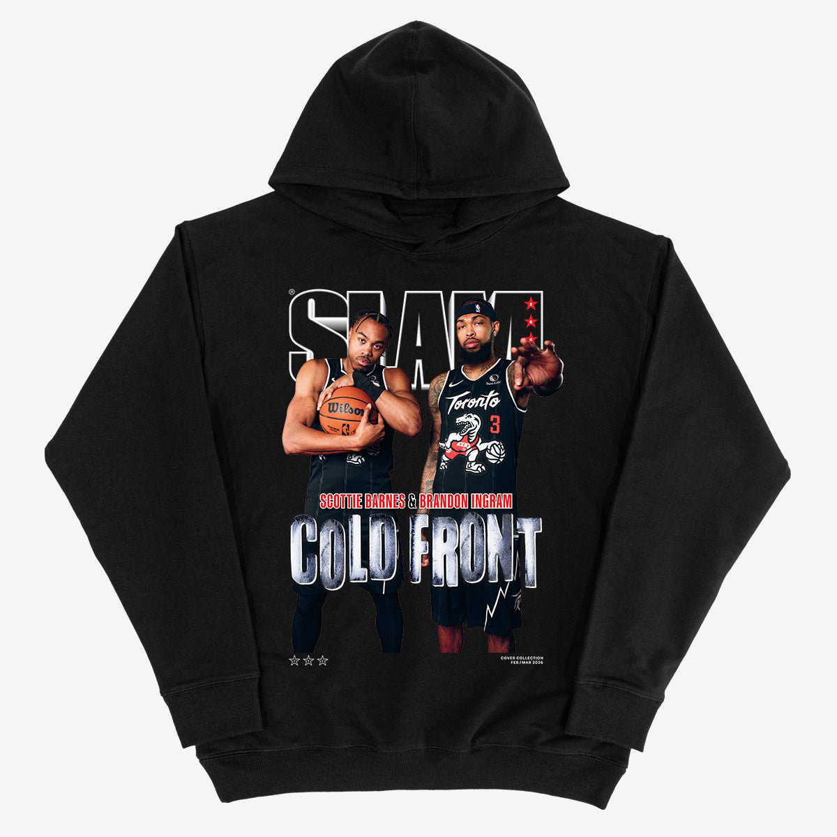 SLAM Cover Scottie Barnes Brandon Ingram Hoodie Basketball Apparel Cool Gift For Best Friends